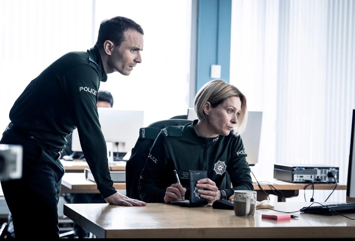 Sian Brooke and Martin McCann in BBC’s ‘Blue Lights’