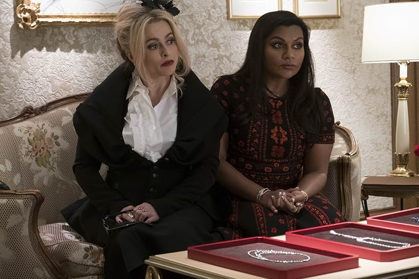 Helena Bonham Carter and Mindy Kaling in Ocean's Eight (2018)