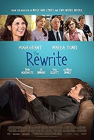 Hugh Grant, Marisa Tomei, Allison Janney, J.K. Simmons, and Bella Heathcote in The Rewrite (2014)