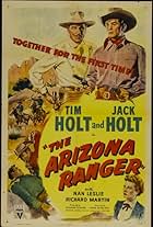 Jack Holt, Tim Holt, and Nan Leslie in The Arizona Ranger (1948)