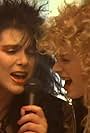 Nancy Wilson and Ann Wilson in Heart: Never (1985)