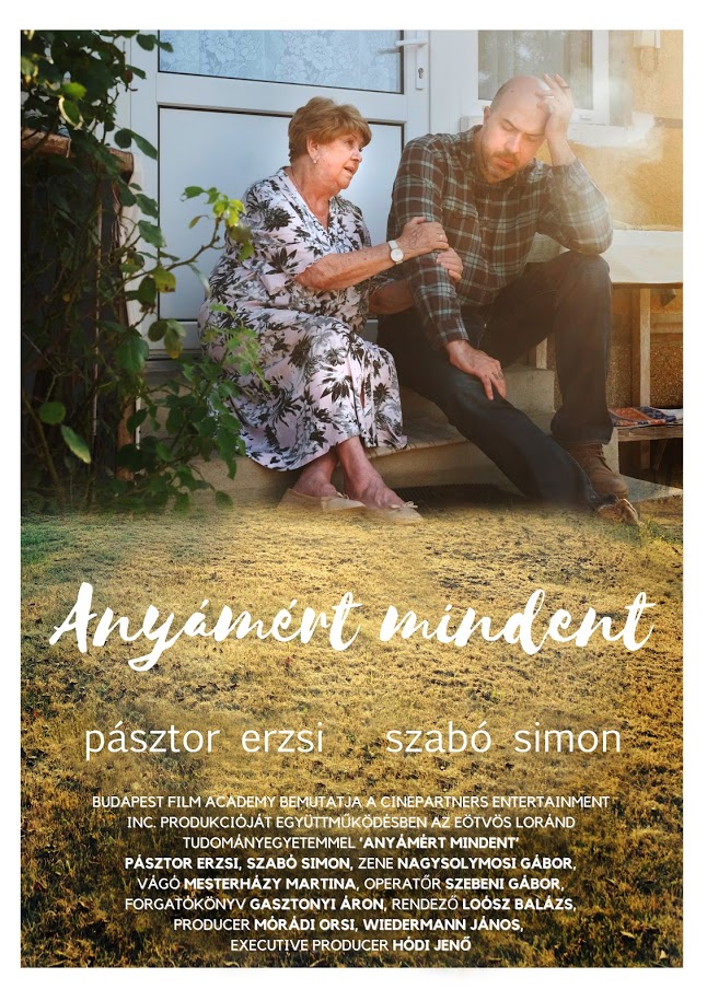 Erzsi Pásztor and Simon Szabó in Anyámért mindent (2021)