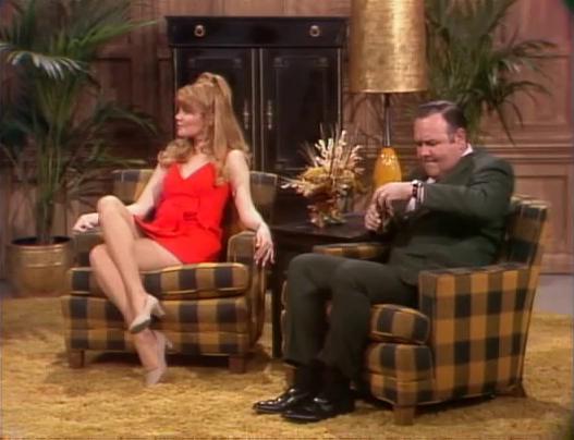 Jonathan Winters and Pamela Rodgers in Rowan & Martin's Laugh-In (1967)