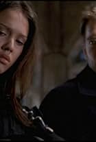 Jessica Alba and Michael Weatherly in Dark Angel (2000)