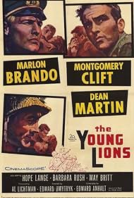 Marlon Brando, Montgomery Clift, and Dean Martin in The Young Lions (1958)