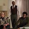 Christine Baranski, Delroy Lindo, and Nyambi Nyambi in The Good Fight (2017)