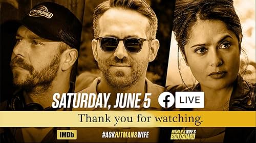 IMDb sat down with Ryan Reynolds, Salma Hayek Pinault, and director Patrick Hughes from The Hitman's Wife's Bodyguard to chat on-screen slaps, spray tans, and hilarious behind-the-scenes moments.