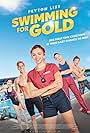 Johrel Martschinke, Peyton List, Daniel Needs, Lauren Esposito, and Olivia Nardini in Swimming for Gold (2020)