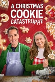 Victor Webster and Rachel Boston in A Christmas Cookie Catastrophe (2022)