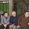 Kiumars Malekmotei, Majid Salehi, Borzou Arjmand, Hamid Lolayi, and Mehran Ghafoorian in Zire Asemane Shahr (2001)