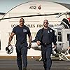 Matt Gerald, Dwayne Johnson, Todd Williams, and Colton Haynes in San Andreas (2015)