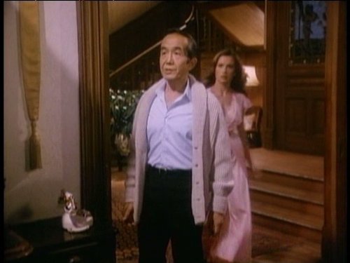 Ana Alicia and Chao Li Chi in Falcon Crest (1981)