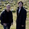 Martin Freeman and Benedict Cumberbatch in Sherlock (2010)