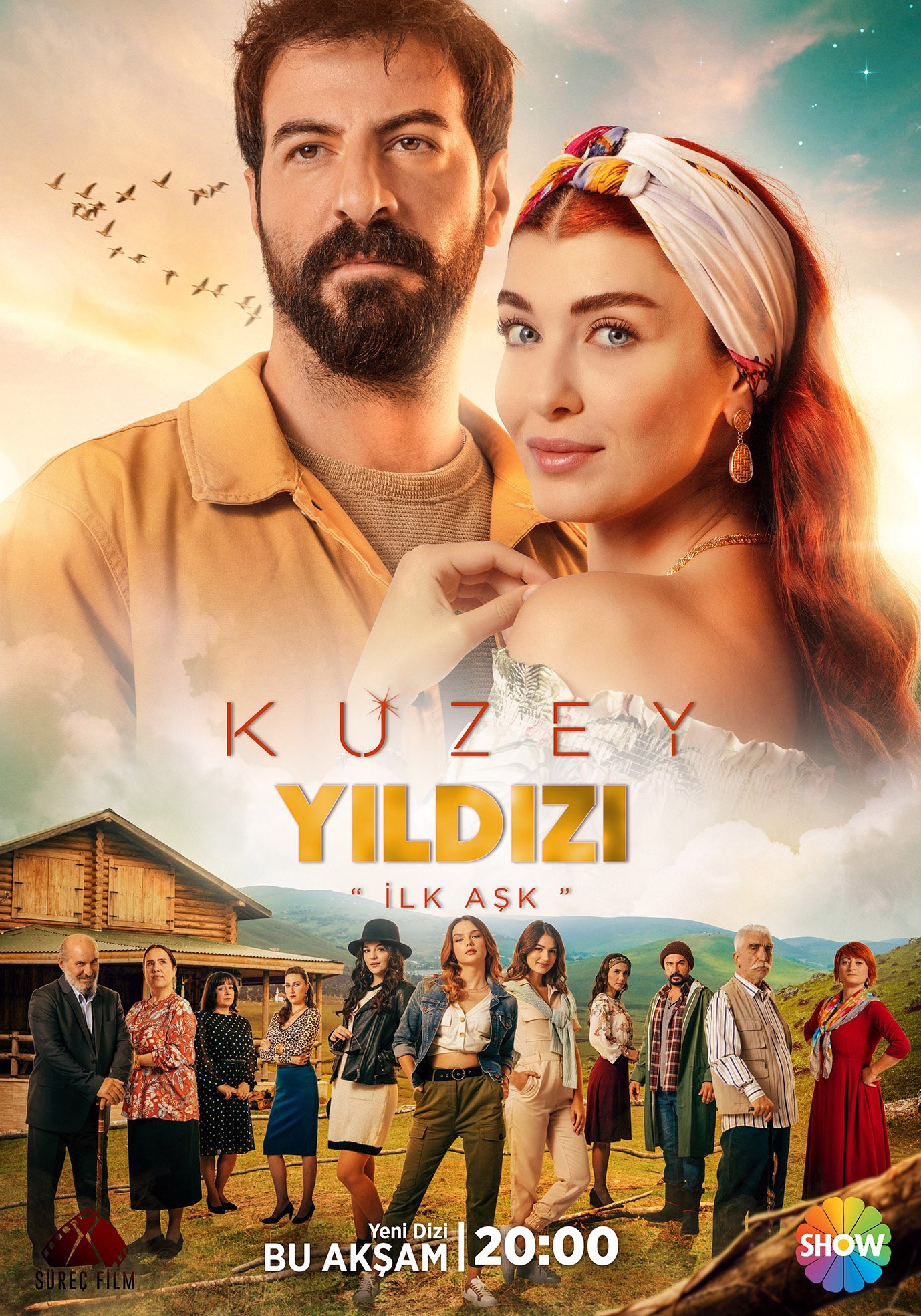 Aslihan Güner and Ismail Demirci in Kuzey Yildizi (2019)