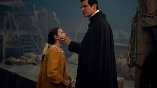 Claes Bang and Lily Kakkar in Dracula (2020)