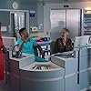 Sharon D. Clarke, Hugh Quarshie, Catherine Russell, and Marcus Griffiths in Holby City (1999)