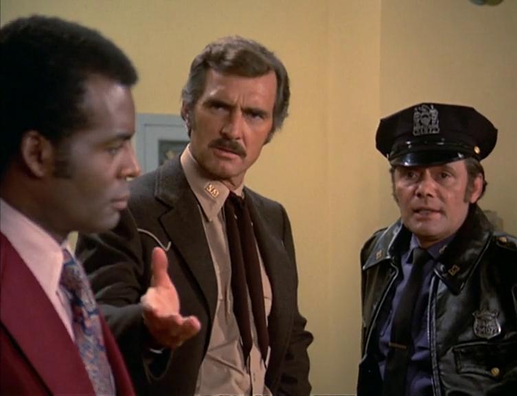 Terry Carter, Harry Guardino, and Dennis Weaver in McCloud (1970)