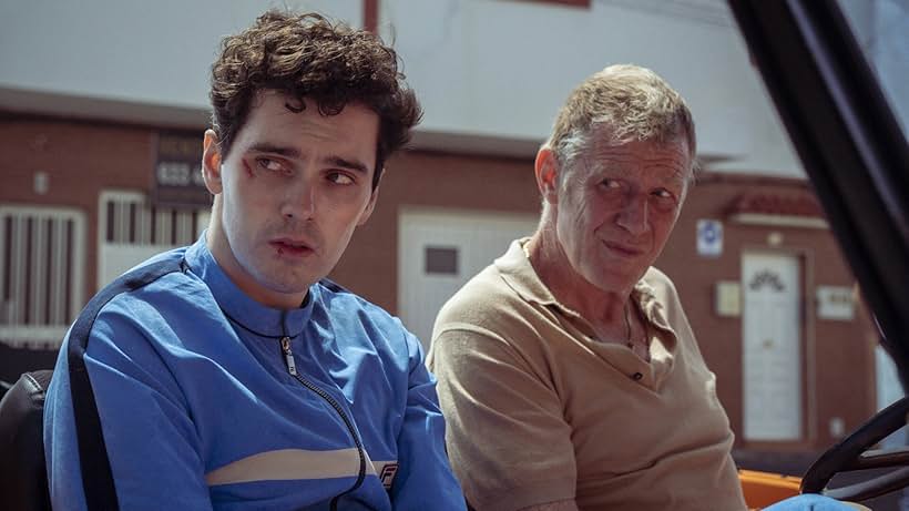 Jason Flemyng and Jack Rowan in A Town Called Malice (2023)