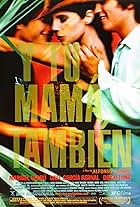 Gael García Bernal, Diego Luna, and Maribel Verdú in Y tu mamá también (2001)