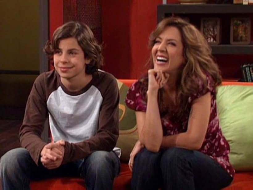 Maria Canals-Barrera and Jake T. Austin in Wizards of Waverly Place (2007)