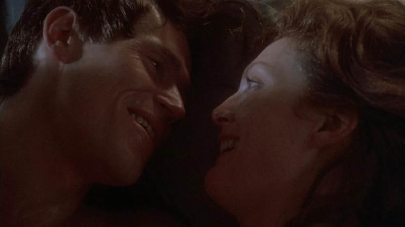 Julianne Moore and Willem Dafoe in Body of Evidence (1993)