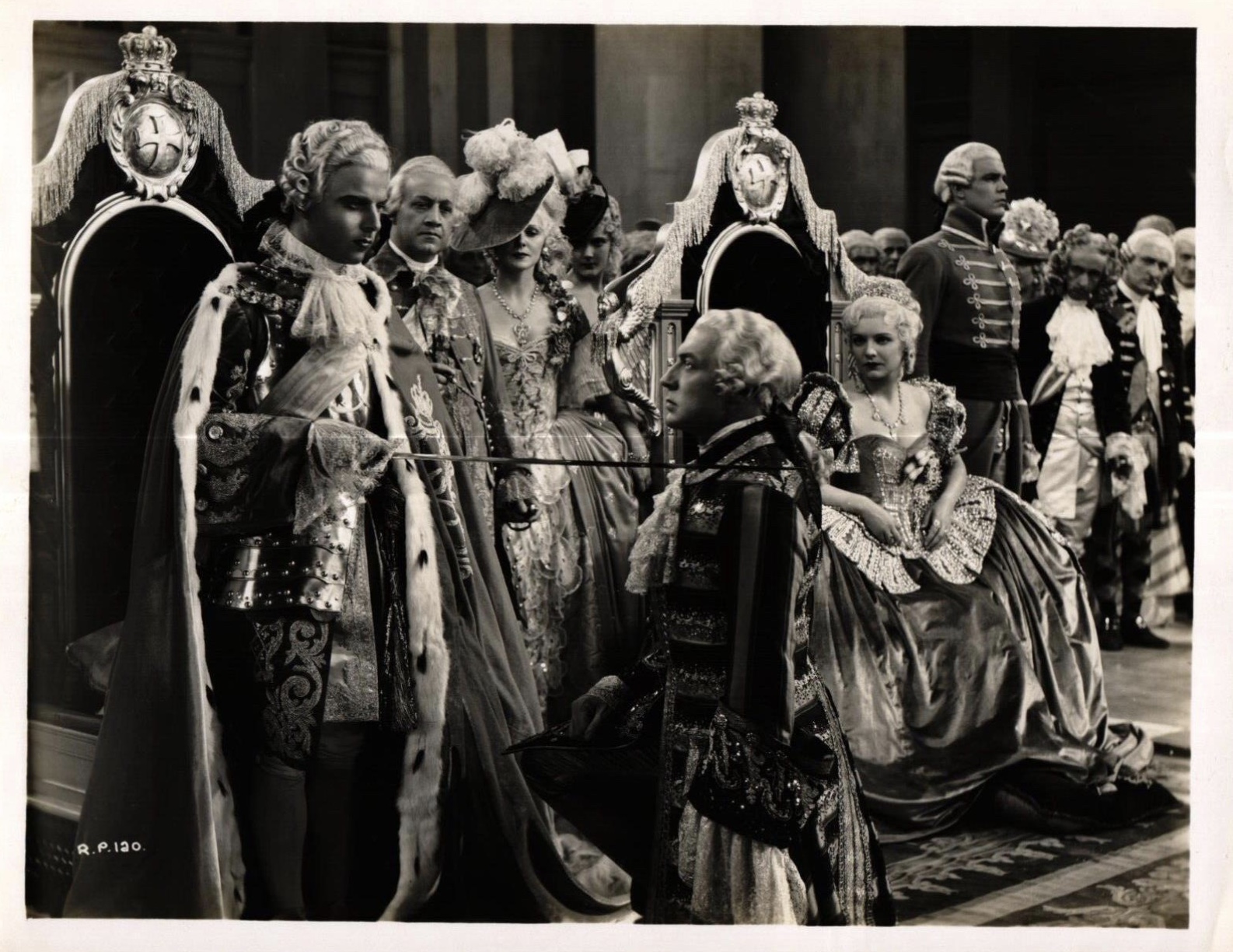 Clive Brook, Madeleine Carroll, and Emlyn Williams in Loves of a Dictator (1935)