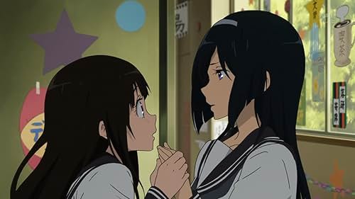 Yukana and Satomi Satô in Hyouka (2012)