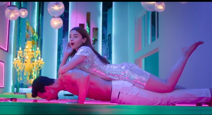 Alia Bhatt and Tiger Shroff in Student of the Year 2 (2019)