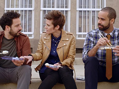 Ahmed Bharoocha, Zeke Nicholson, and Cameron Esposito in Take My Wife (2016)