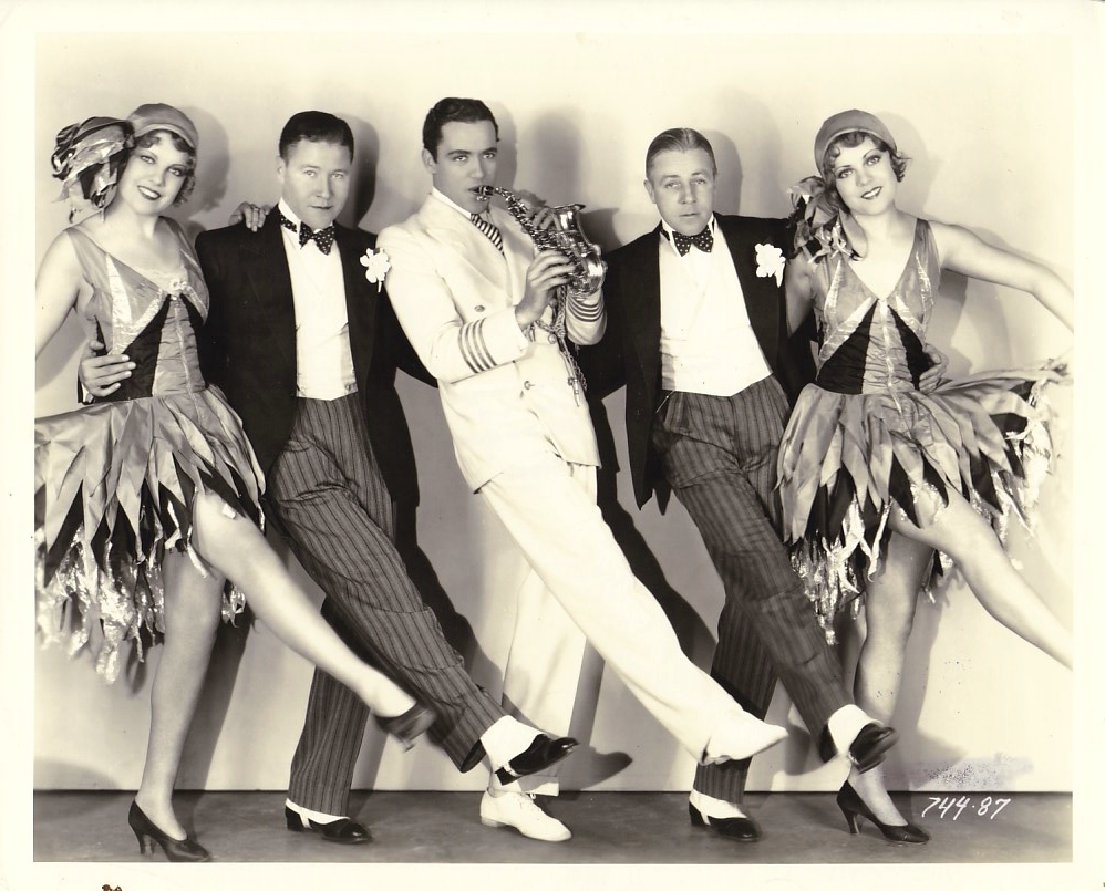 Richard 'Skeets' Gallagher, Greta Granstedt, Jack Oakie, and Charles 'Buddy' Rogers in Close Harmony (1929)