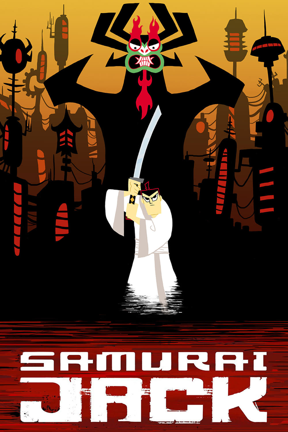 Phil LaMarr and Mako in Samurai Jack (2001)