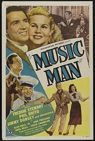 Alan Hale Jr., Phil Brito, Chick Chandler, Jimmy Dorsey, Noel Neill, June Preisser, Freddie Stewart, and Jimmy Dorsey and His Orchestra in Music Man (1948)