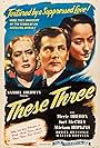 Miriam Hopkins, Joel McCrea, and Merle Oberon in These Three (1936)