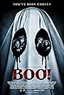 Jill Marie Jones, Rob Zabrecky, Aurora Perrineau, and Jaden Piner in Boo! (2018)