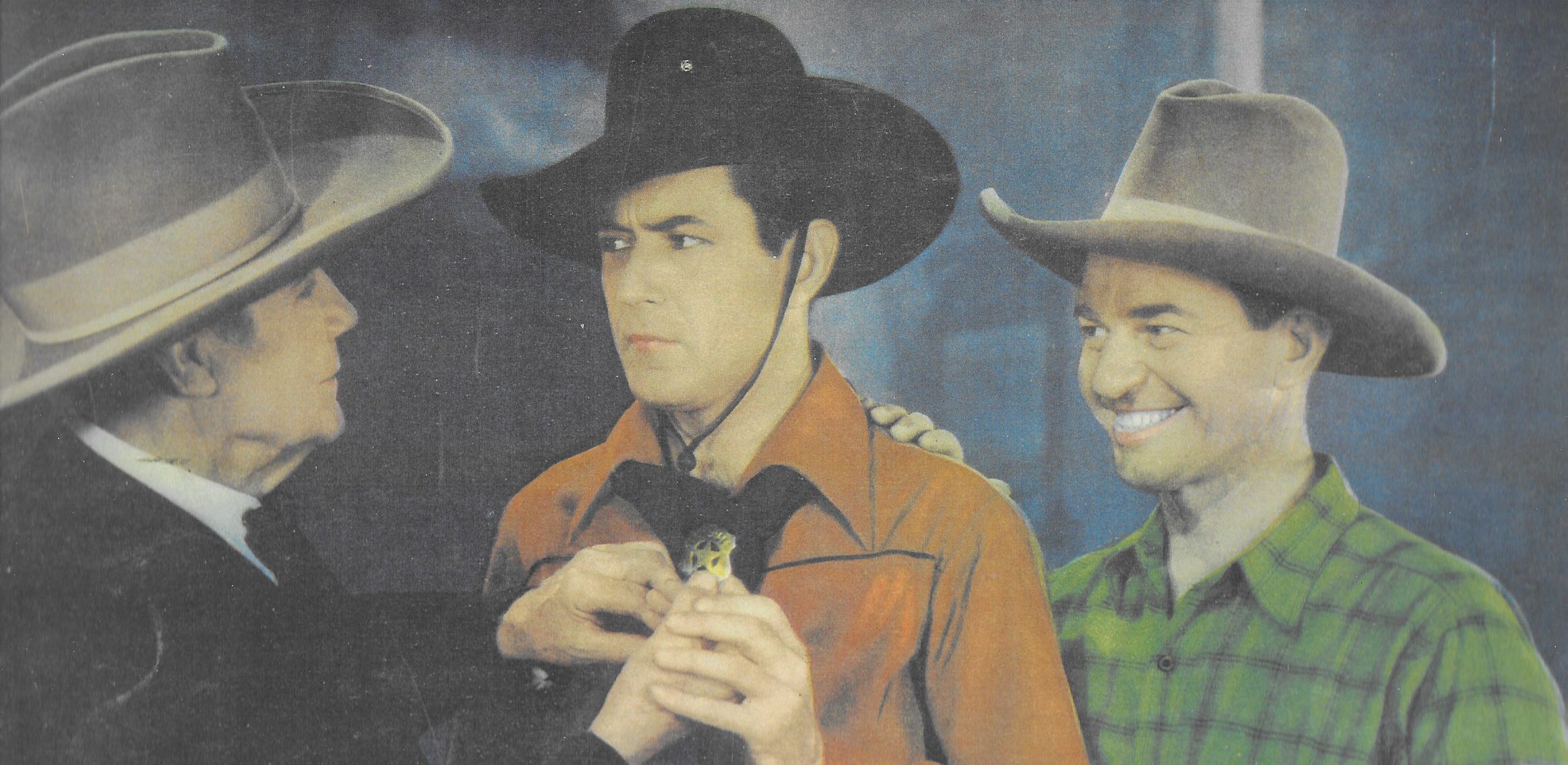 Johnny Mack Brown, Charles K. French, and Syd Saylor in Branded a Coward (1935)