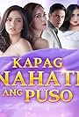 Sunshine Cruz, Zoren Legaspi, Bing Loyzaga, Bea Binene, Benjamin Alves, and David Licauco in Kapag nahati ang puso (2018)