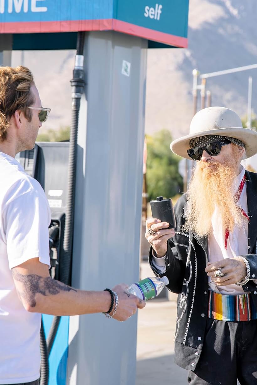 Billy Gibbons and Ryan Hansen in Off the Record (2025)