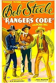 Ernie Adams, Bob Steele, and George Nash in Ranger's Code (1933)