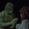 Lou Ferrigno and Sherry Jackson in The Incredible Hulk (1977)