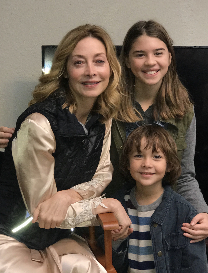 Sharon Lawrence, Roxton Garcia, and Callie Haverda in The Lost Husband (2020)