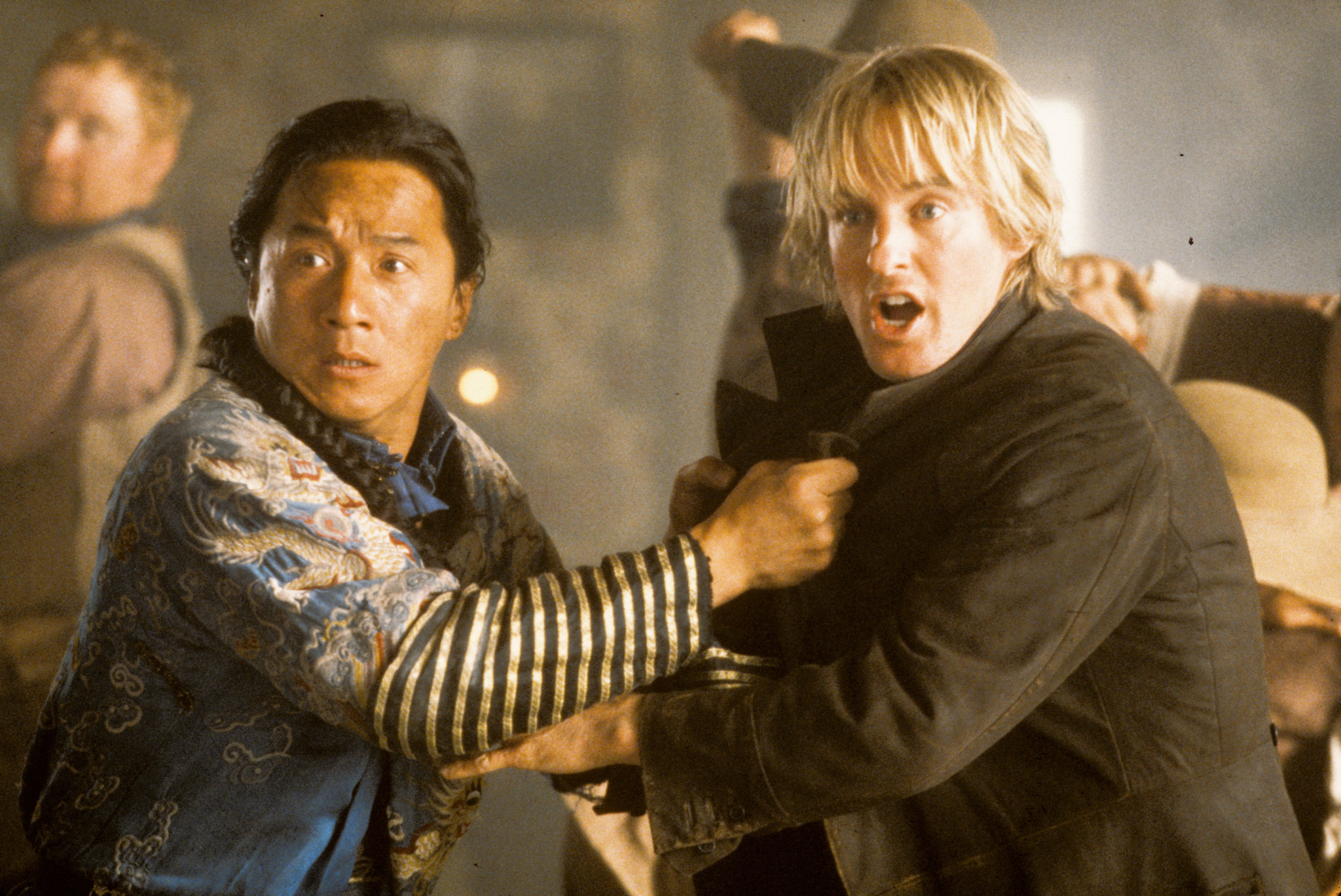 Jackie Chan and Owen Wilson in Shanghai Noon (2000)