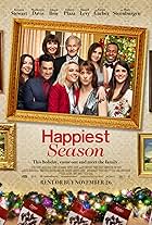 Victor Garber, Mary Steenburgen, Kristen Stewart, Burl Moseley, Alison Brie, Aubrey Plaza, Dan Levy, Mary Holland, and Mackenzie Davis in Happiest Season (2020)