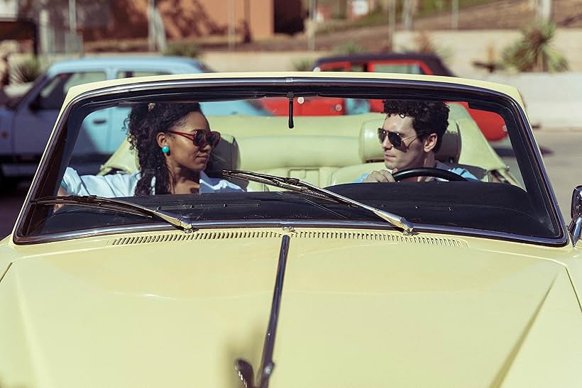 Tahirah Sharif and Jack Rowan in A Town Called Malice (2023)