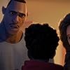 Luna Lauren Velez, Brian Tyree Henry, and Shameik Moore in Spider-Man: Into the Spider-Verse (2018)