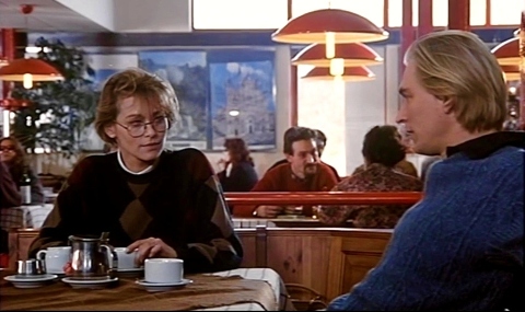 Joanna Pacula and Julian Sands in Husbands and Lovers (1991)