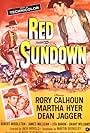 Rory Calhoun, Martha Hyer, and Grant Williams in Red Sundown (1956)