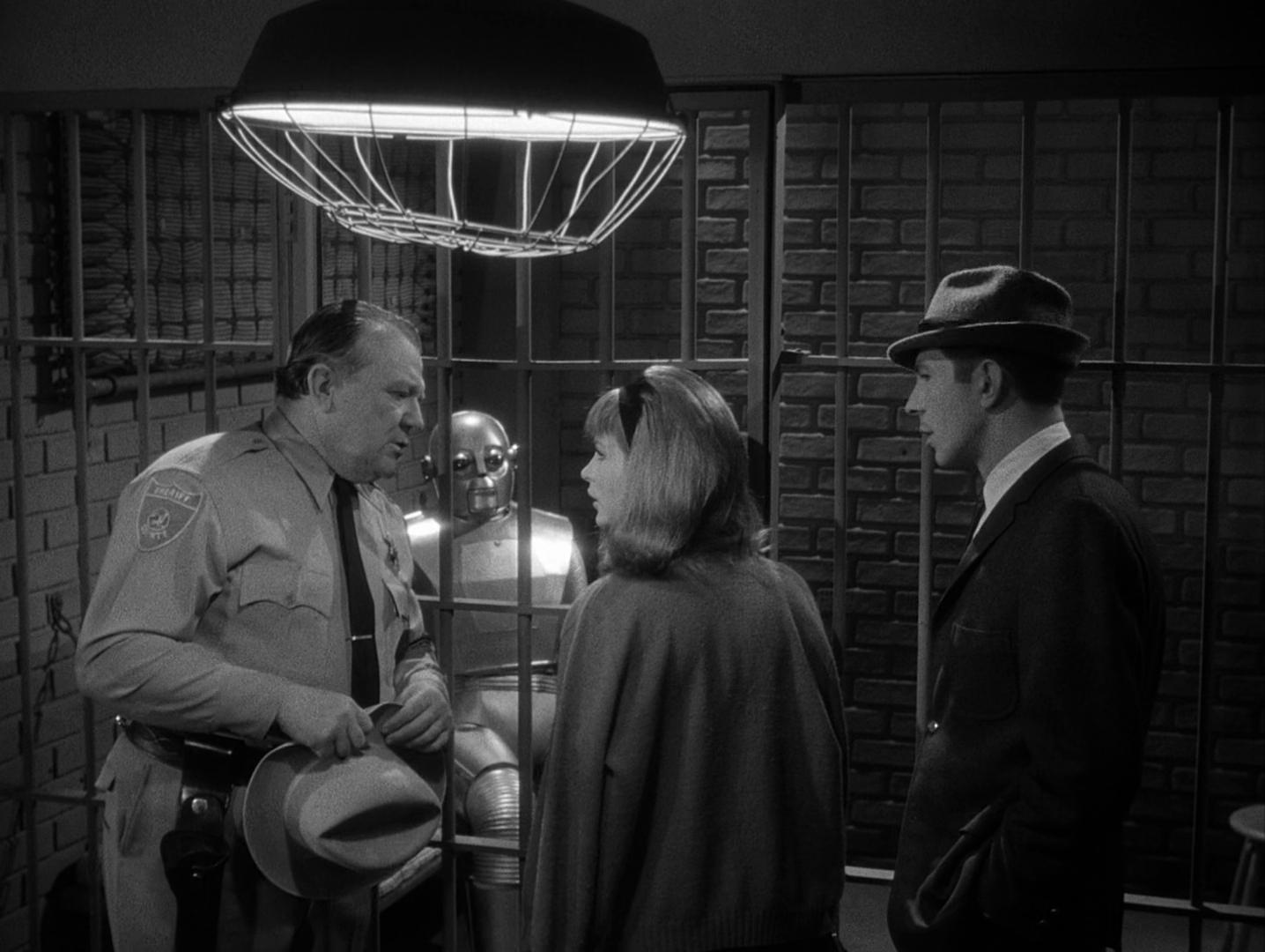 Leonard Nimoy, Marianna Hill, and Hugh Sanders in The Outer Limits (1963)