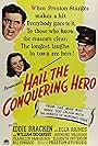 Eddie Bracken, William Demarest, and Ella Raines in Hail the Conquering Hero (1944)