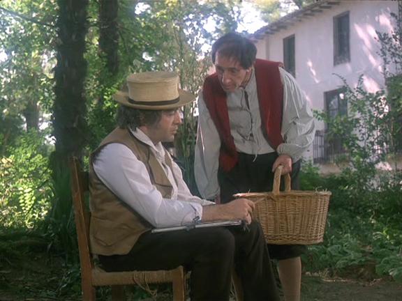 Luis Ciges and Enric Majó in Goya (1985)