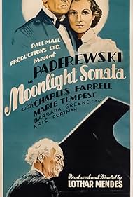 Charles Farrell, Barbara Greene, and Ignacy Jan Paderewski in Moonlight Sonata (1937)